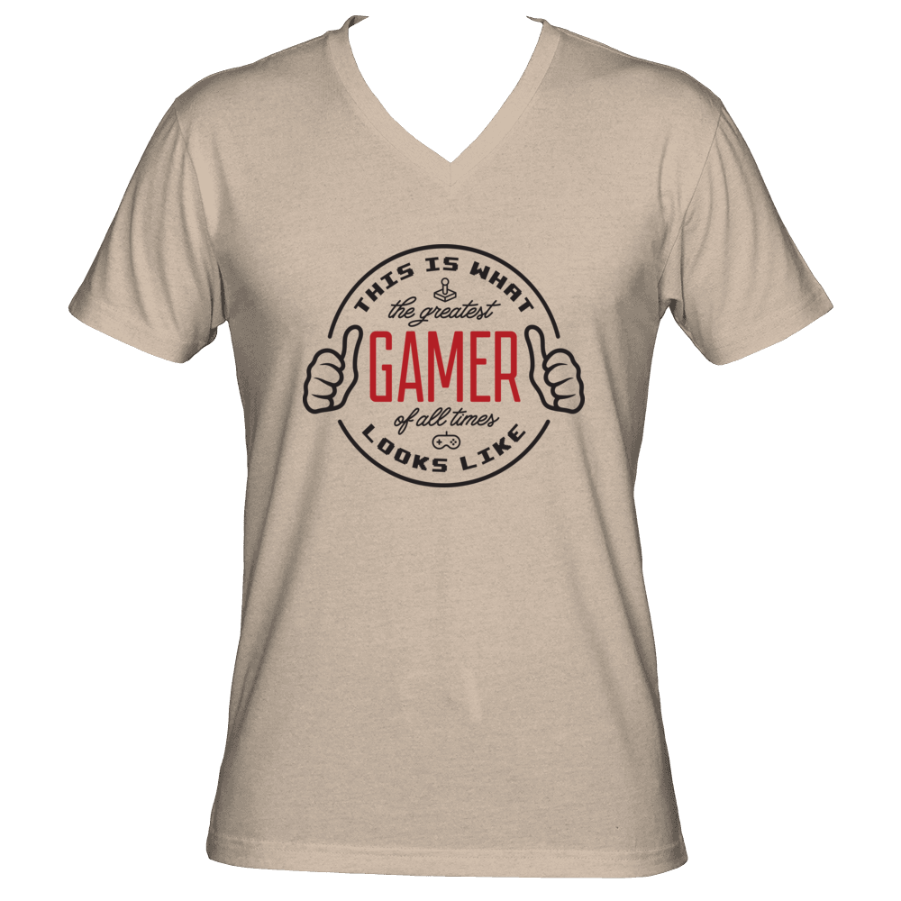 GREATEST GAMER OF ALL TIME (V-Neck)