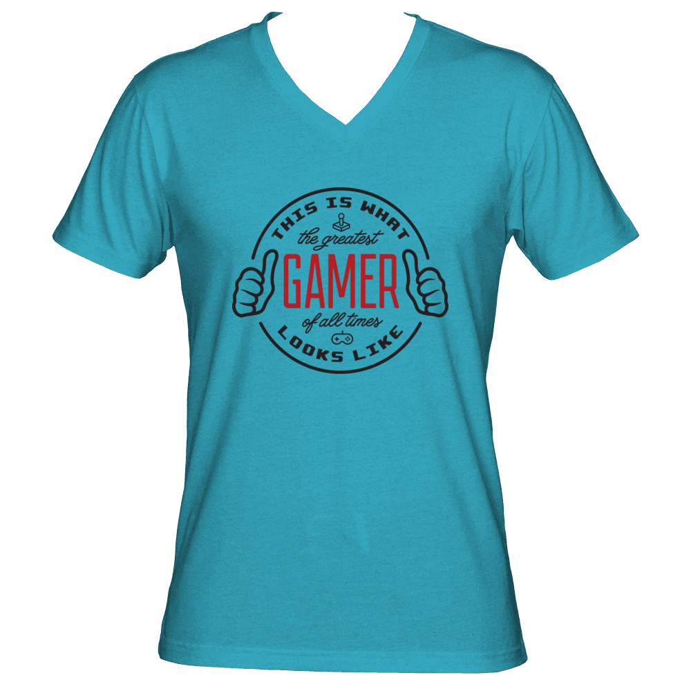 GREATEST GAMER OF ALL TIME (V-Neck)