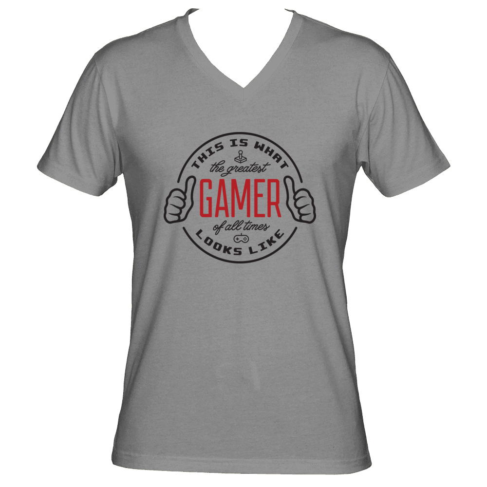 GREATEST GAMER OF ALL TIME (V-Neck)