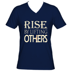 RISE BY LIFTING OTHERS (V-Neck)