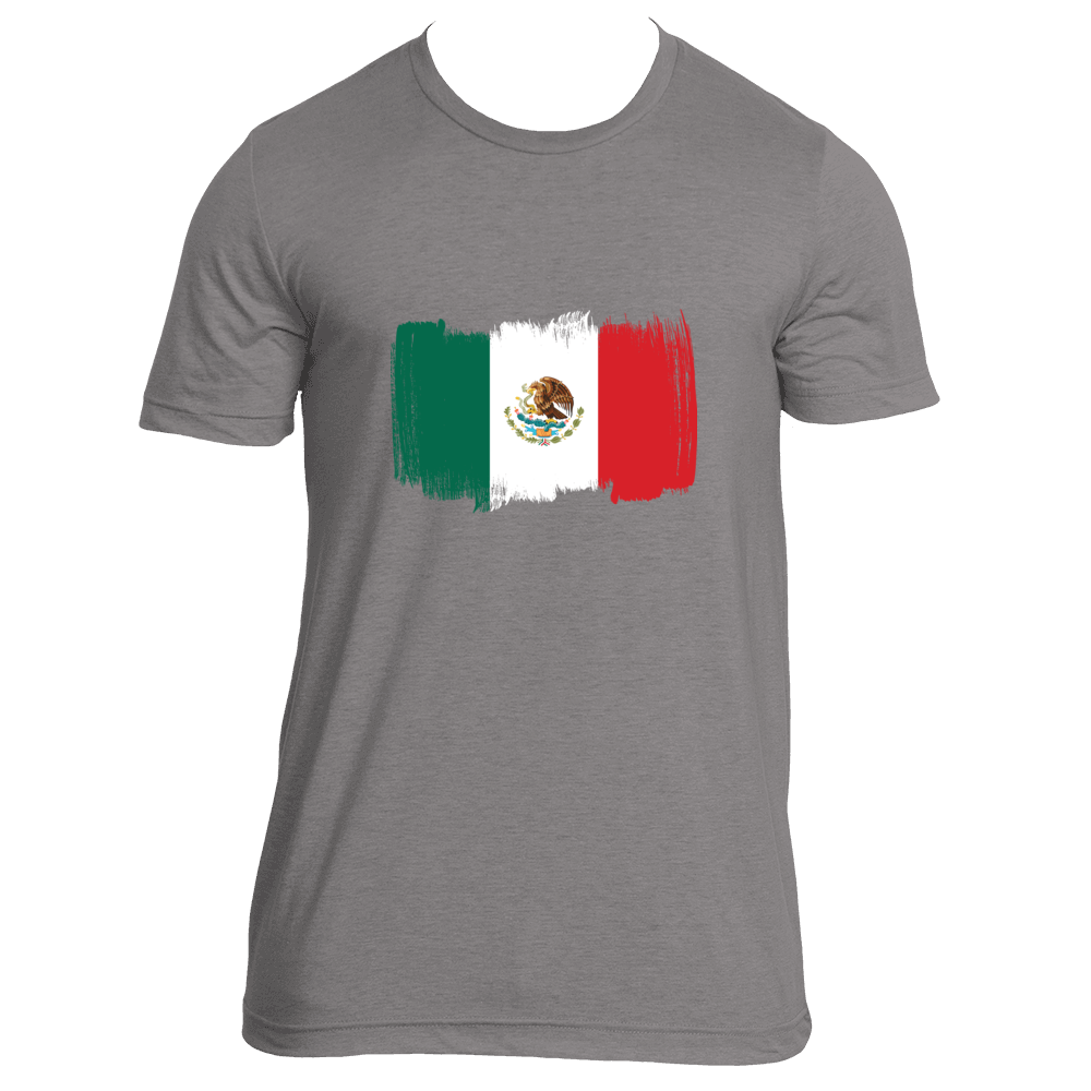 MEXICO: MEXICAN PAINTED FLAG (Crew Collar)