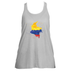 COLOMBIAN PAINTED FLAG (Flowy Tank)