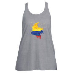 COLOMBIAN PAINTED FLAG (Flowy Tank)