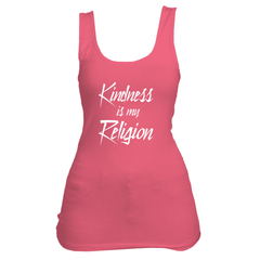 KINDNESS IS MY RELIGION (Fitted Tank)