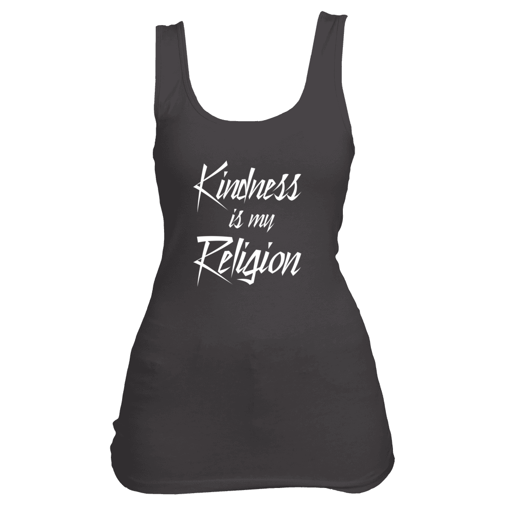 KINDNESS IS MY RELIGION (Fitted Tank)