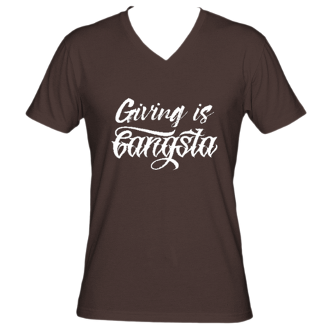 Giving is Gangsta (V-Neck)