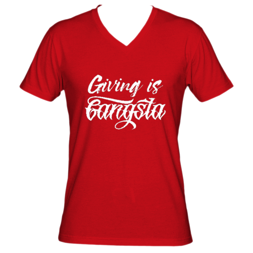 Giving is Gangsta (V-Neck)